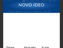 Tablet Screenshot of novo-ideo.fr